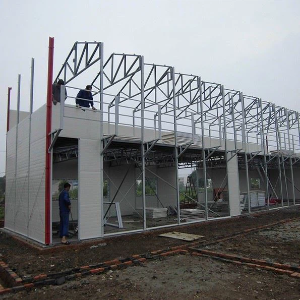 Long Life Span Sandwich Panel Prefab Homes