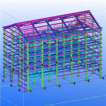 پارکینگ سازه فولادی طبقه سنگین