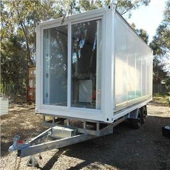 سازه فولاد عایق خانه کانتینر قابل گسترش