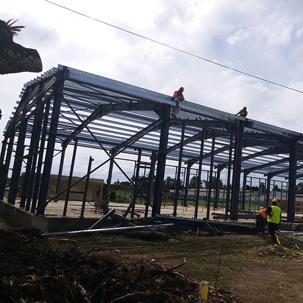 Two Floors Steel Structure Workshop