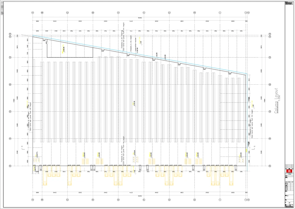 Steel Consumption Estimation For Peruvian Trapezoidal Steel Structure Warehouse suppliers